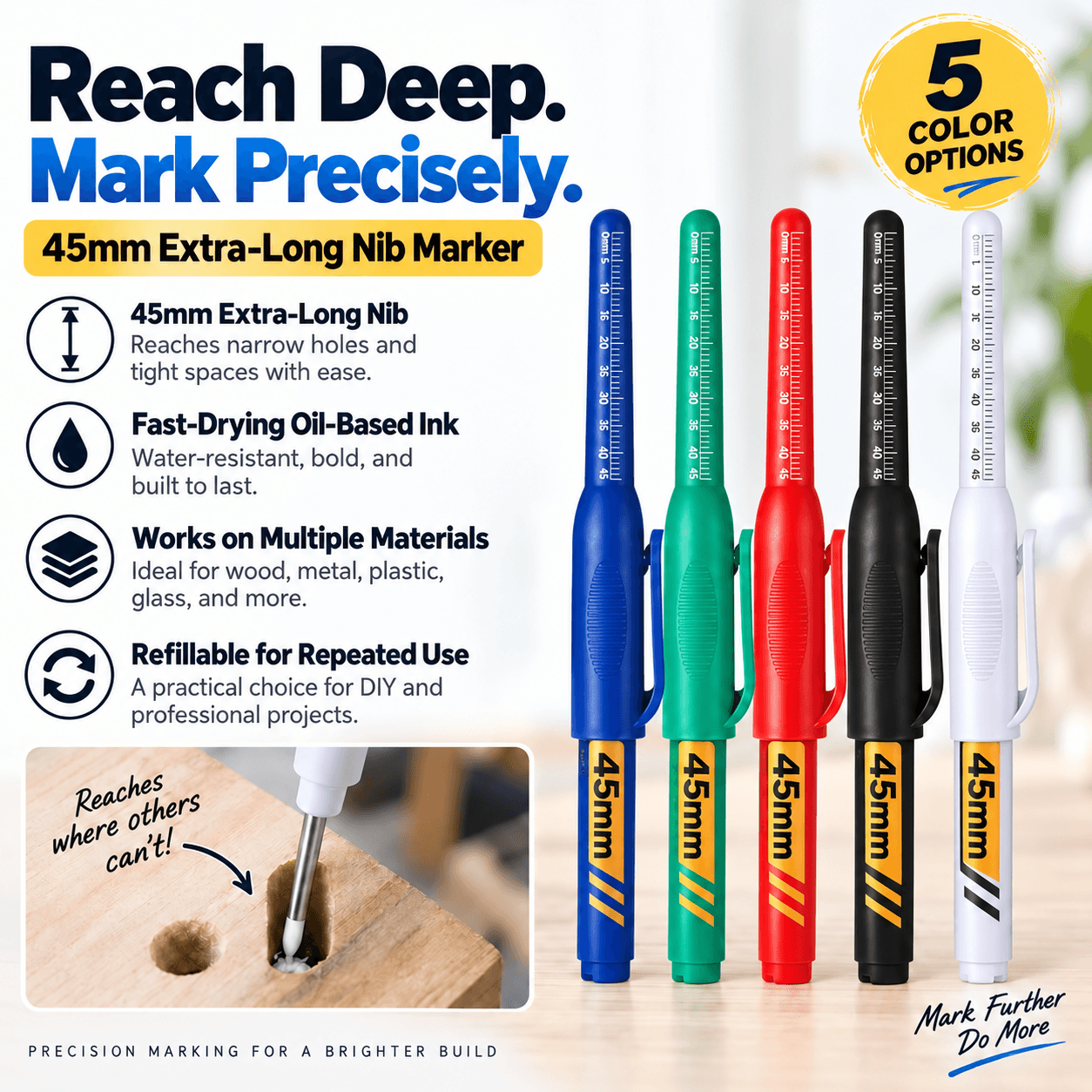 45mm Extra-Long Nib Marker