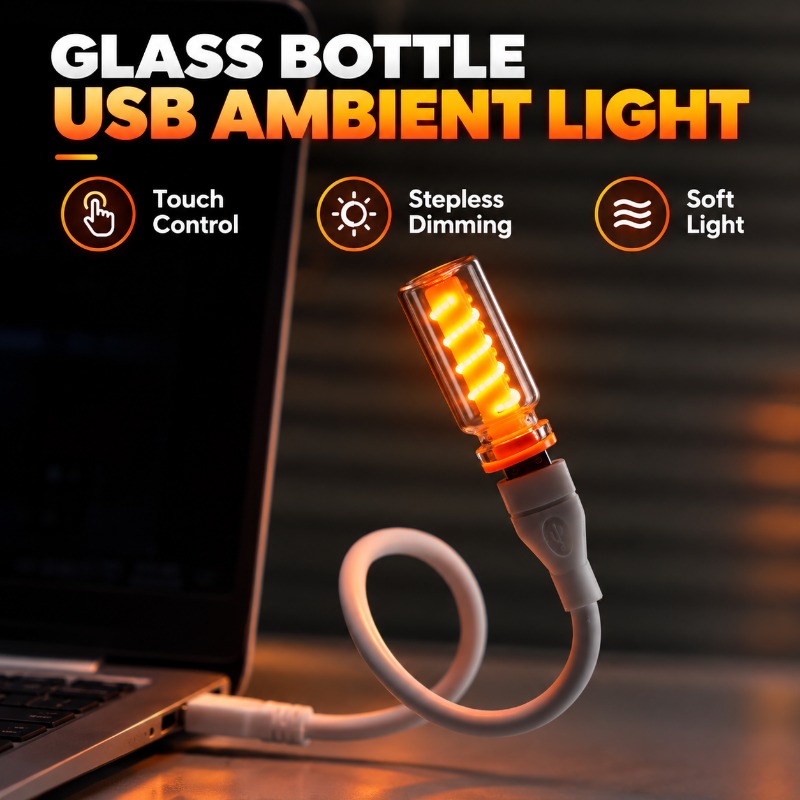 USB ambient light used as a decorative lighting accent