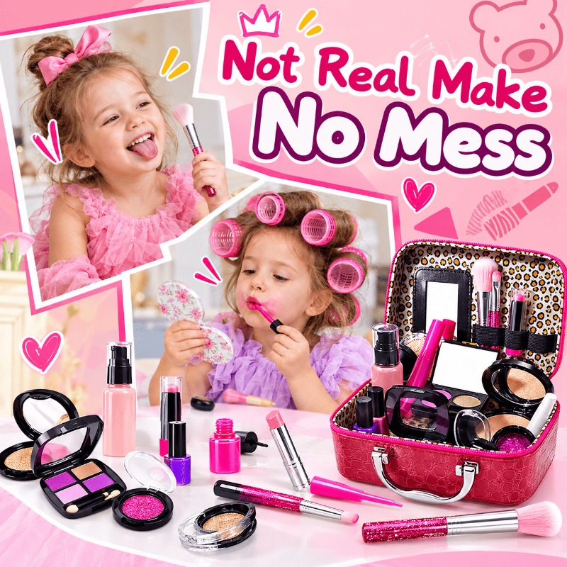 Kids beauty collection and storage