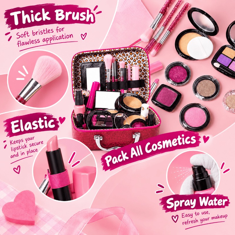 Makeup brushes and beauty accessories