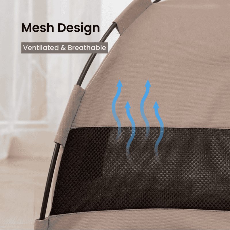 Breathable mesh cat tent bed ventilated summer design