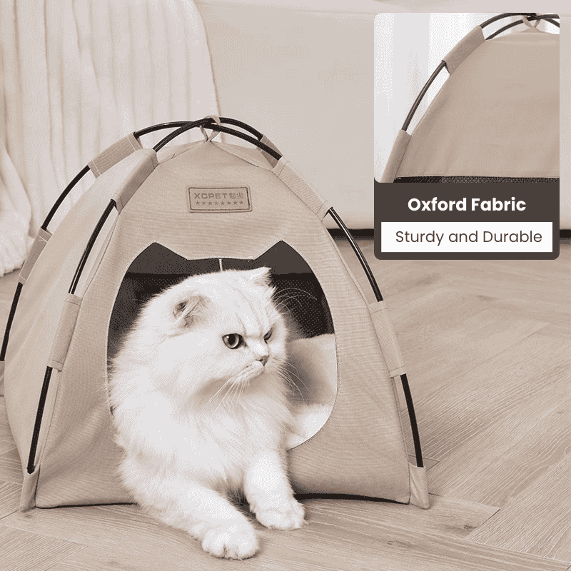 Durable oxford fabric cat tent bed waterproof and scratch resistant