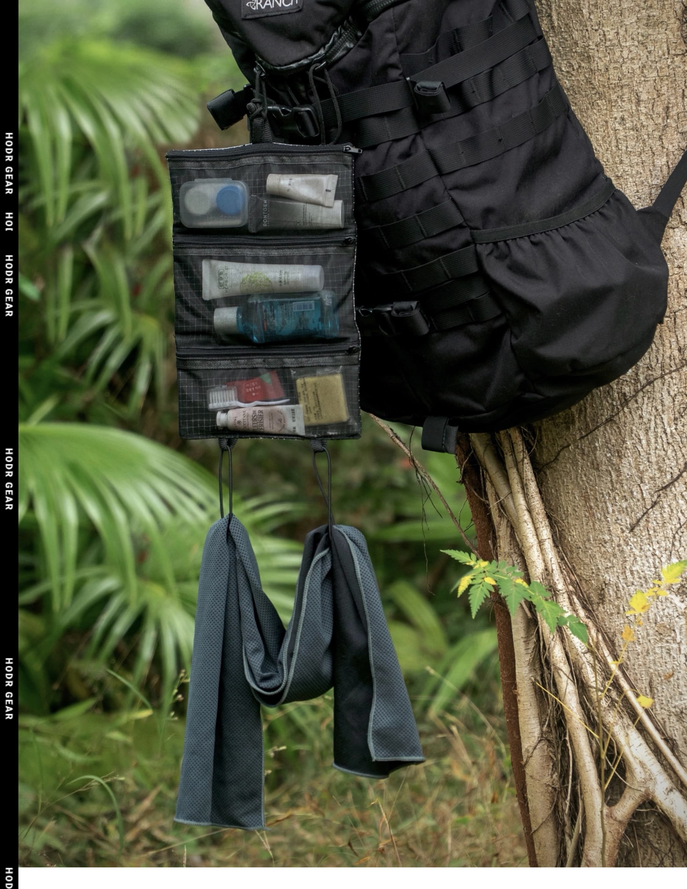 Rear view of the 210D Gridstop construction