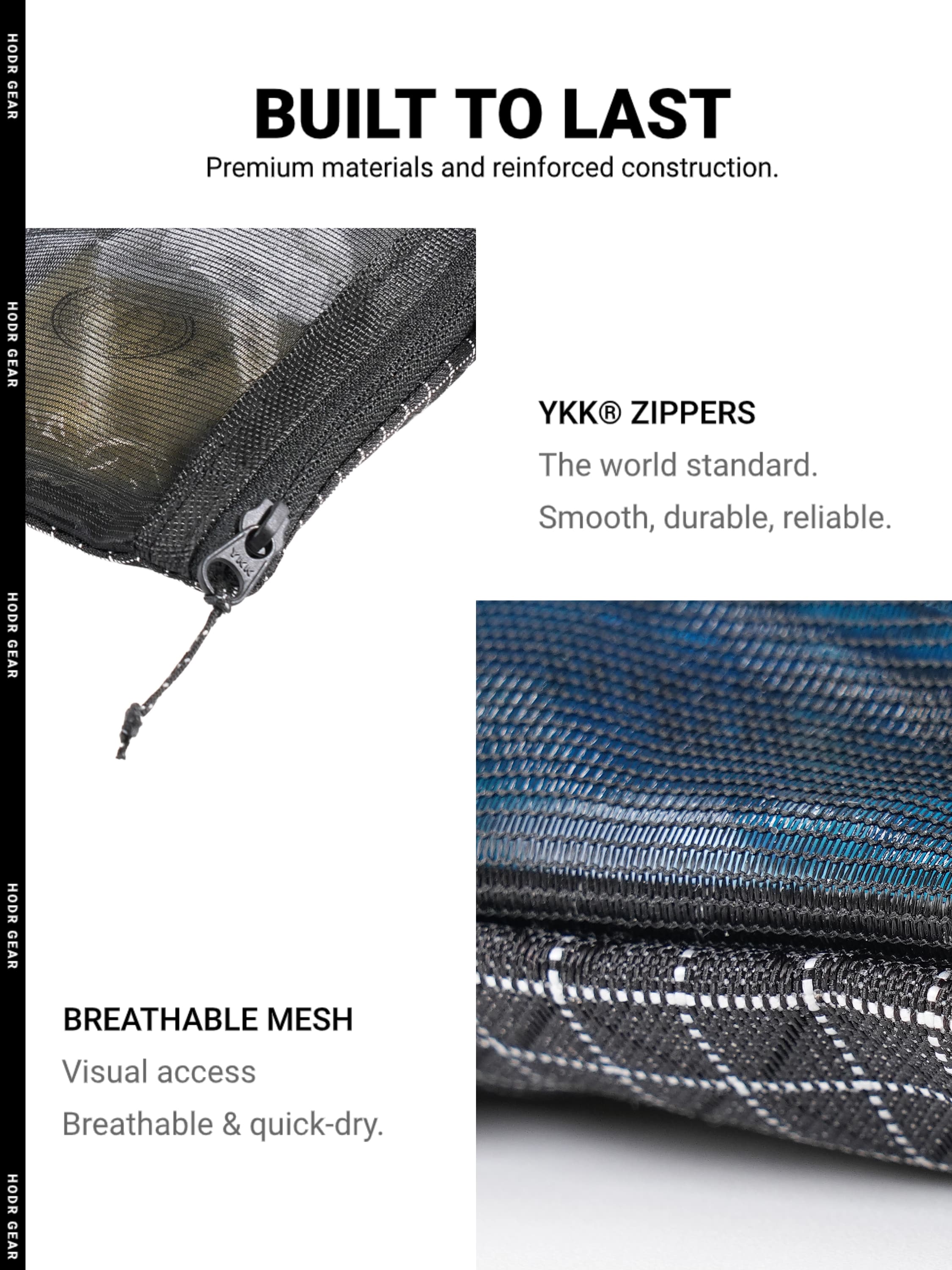 Hand holding the HODR Mission Pouch for scale