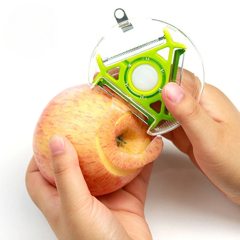 Multi-function Whirling Vegetable Peeler Grater Fruit Vegetable Cutter Peeler Kitchen Gadgets Potato Slicer Cooking Cutter Tool_voghion.com