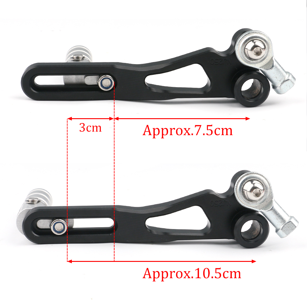 For Kawasaki NINJA 250R 300 EX250R Z250 Z300 Black Gear Shift