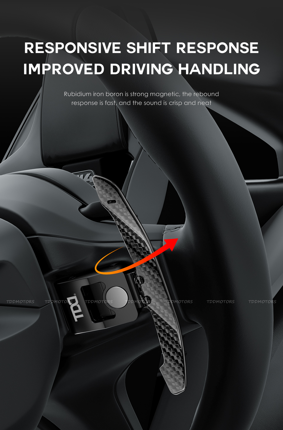 TDD Carbon Fiber Magnetic Paddle Shifters for Nissan Z | eBay