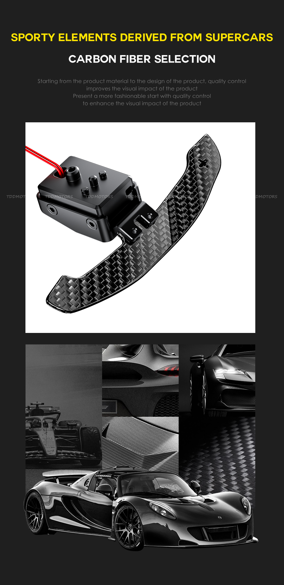 TDD Carbon Fiber Magnetic Paddle Shifters for Nissan Z | eBay