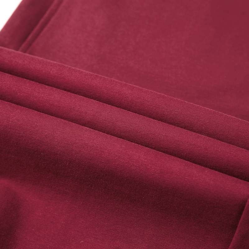 Herren Jogginghose Große Größen Elastischer Bund Rote Hose_voghion.com