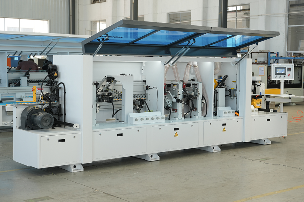 Complete inline edge banding integration - high throughput panel edgebander