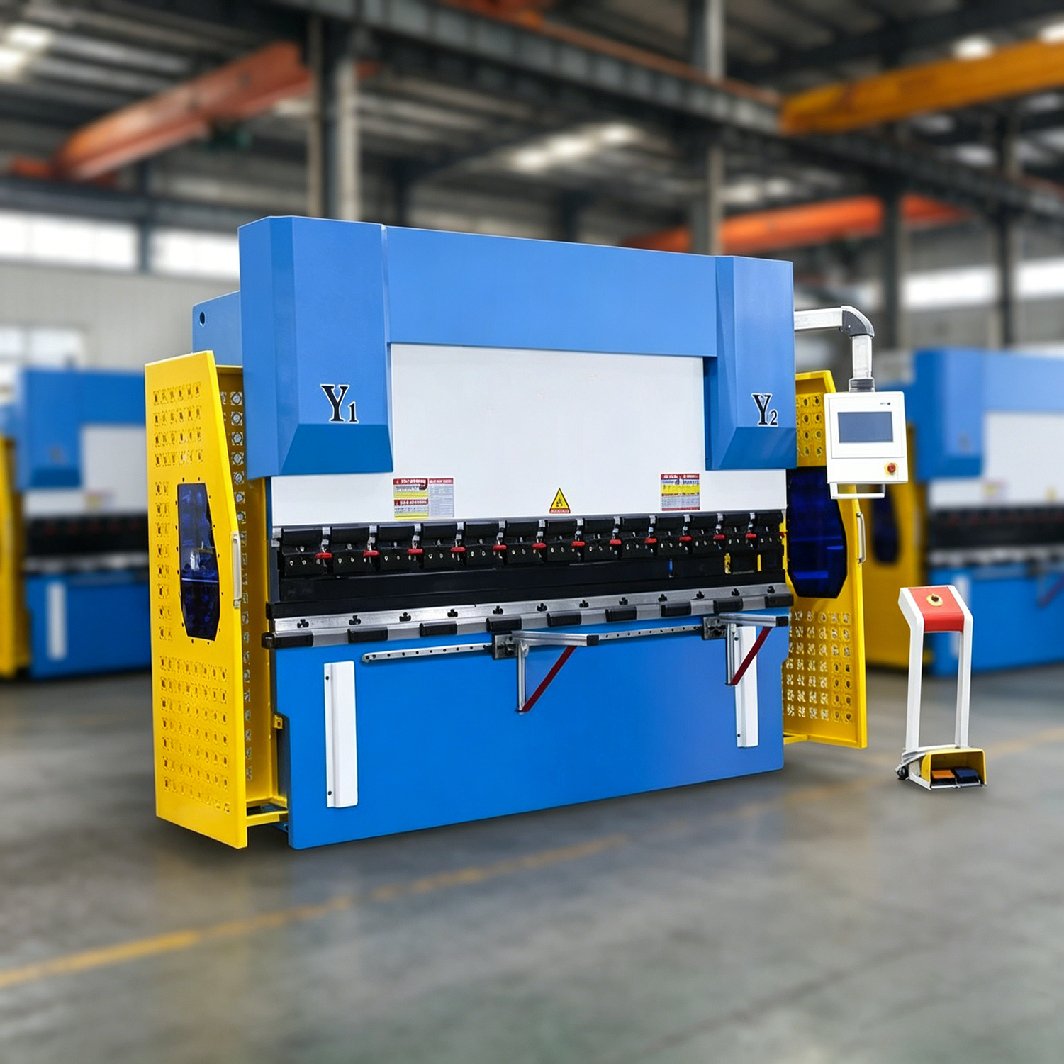 Press Brake - Detailed Machine View