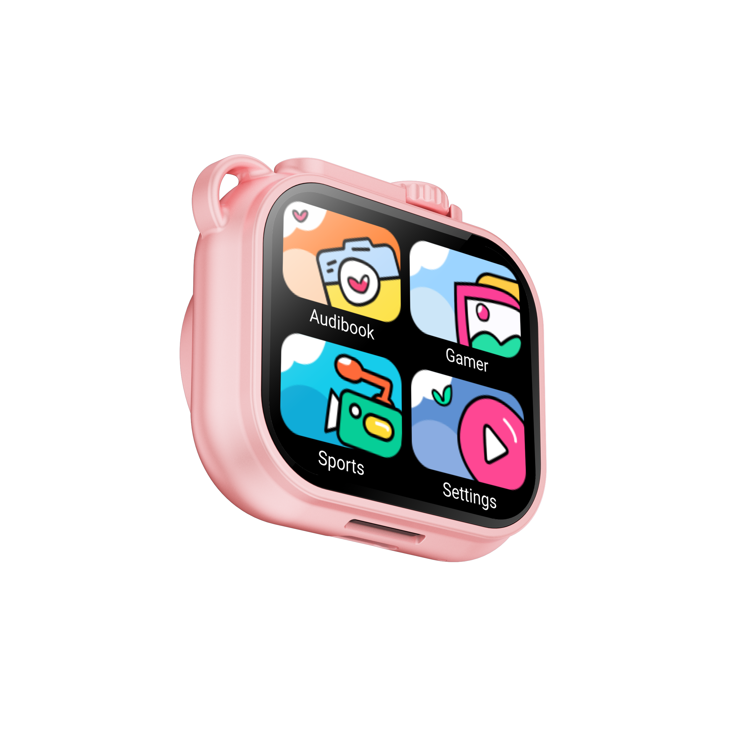 Mini Câmera Digital HD Infantil de Brinquedo, Console de Jogos para Crianças, Presente de Aniversário_voghion.com