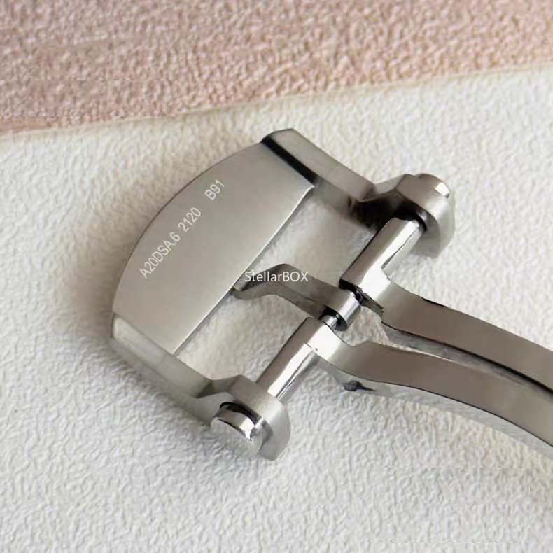 Breitling Brushed Silver Deployant Deployment Folding Buckle Clasp