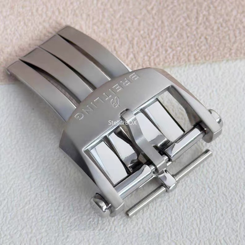 BREITLING シャドウフライバック　ベルト Breitling Toka Gold Fold Over Buckle 18mm K18D.1 – ELI ADAMS JEWELERS