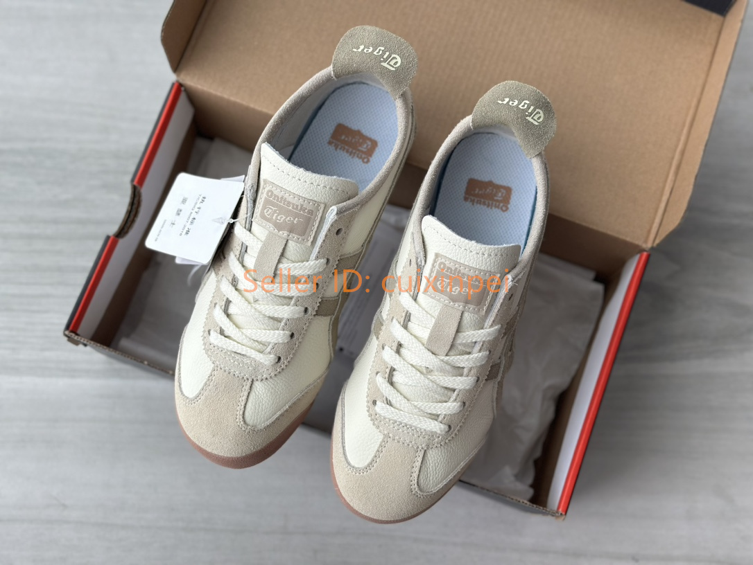 2025 Onitsuka Tiger Mexico 66 Unisex Casual Shoes Beige/Gray Non