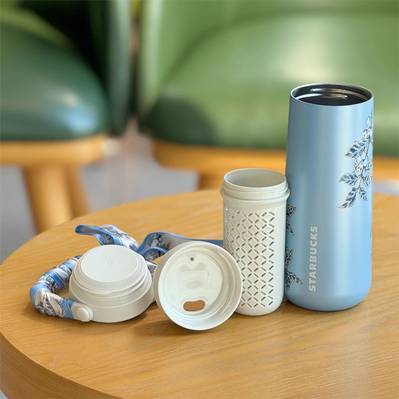 New Starbucks China 2025 Orient Garden Secret 14oz Elegant Style