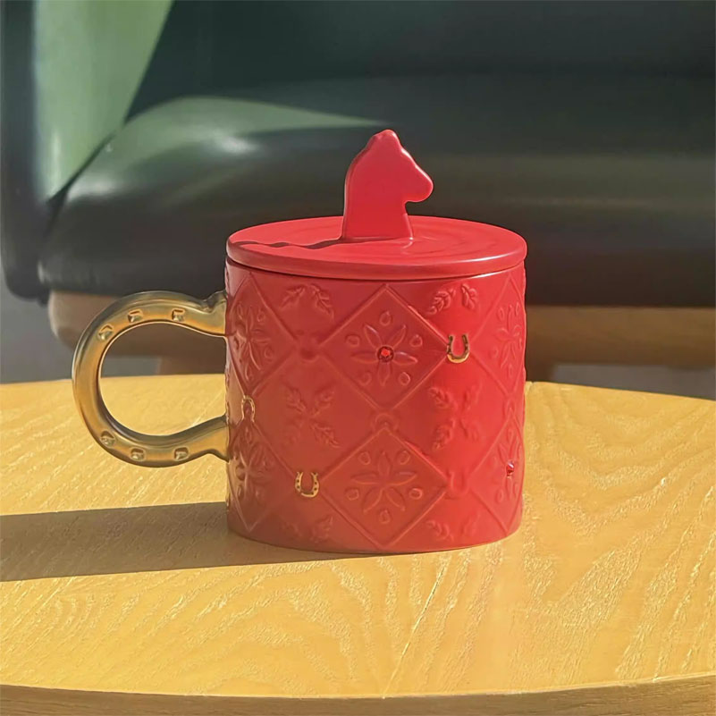 Starbucks China 2026 Year of the Horse 14oz Ceramic Mug Limited
