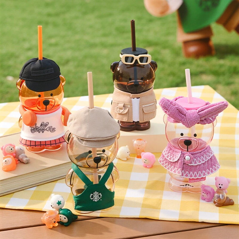 New Starbucks 2026 Shanghai Exclusive Limited Bear Manager Pop-up