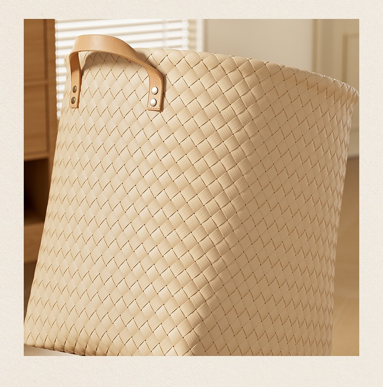 Panier à linge pour salle de bain corbeille de rangement design_voghion.com