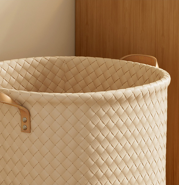 Panier à linge pour salle de bain corbeille de rangement design_voghion.com