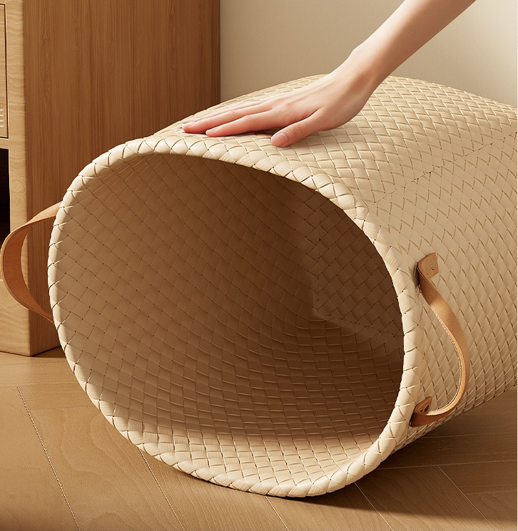 Panier à linge pour salle de bain corbeille de rangement design_voghion.com