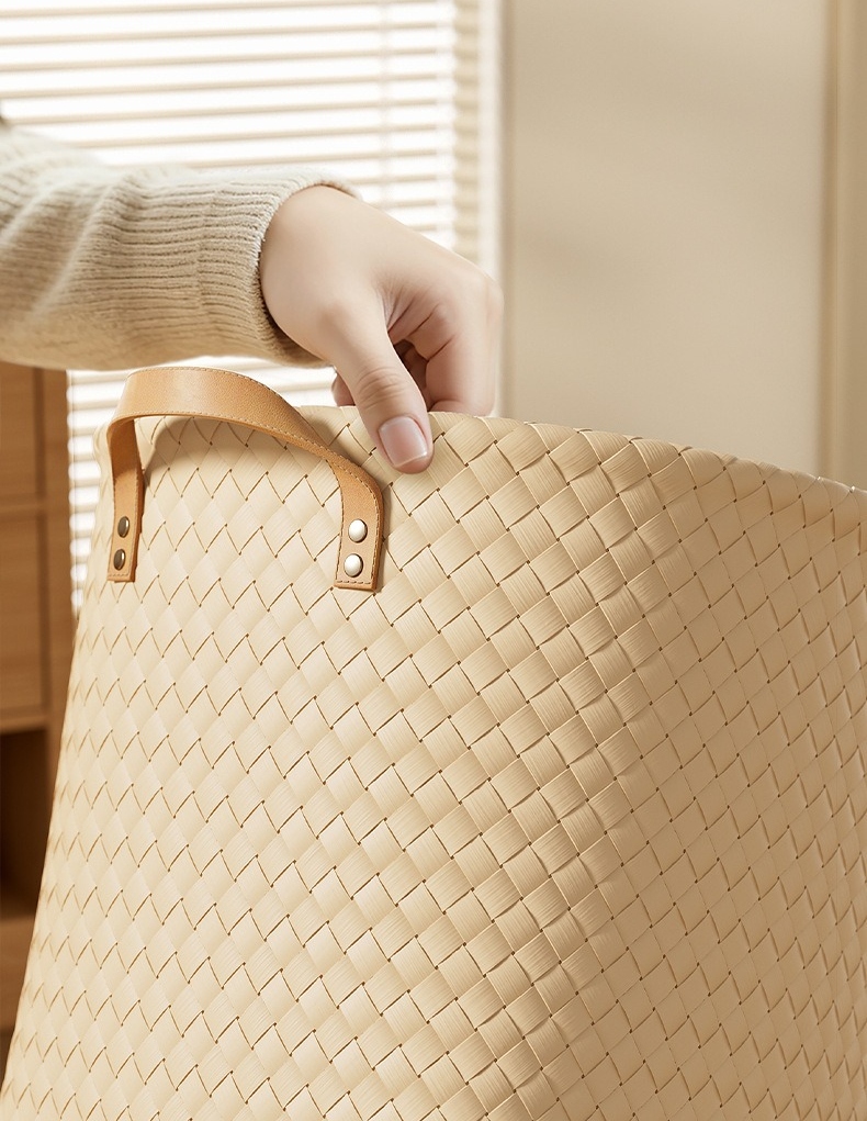Panier à linge pour salle de bain corbeille de rangement design_voghion.com