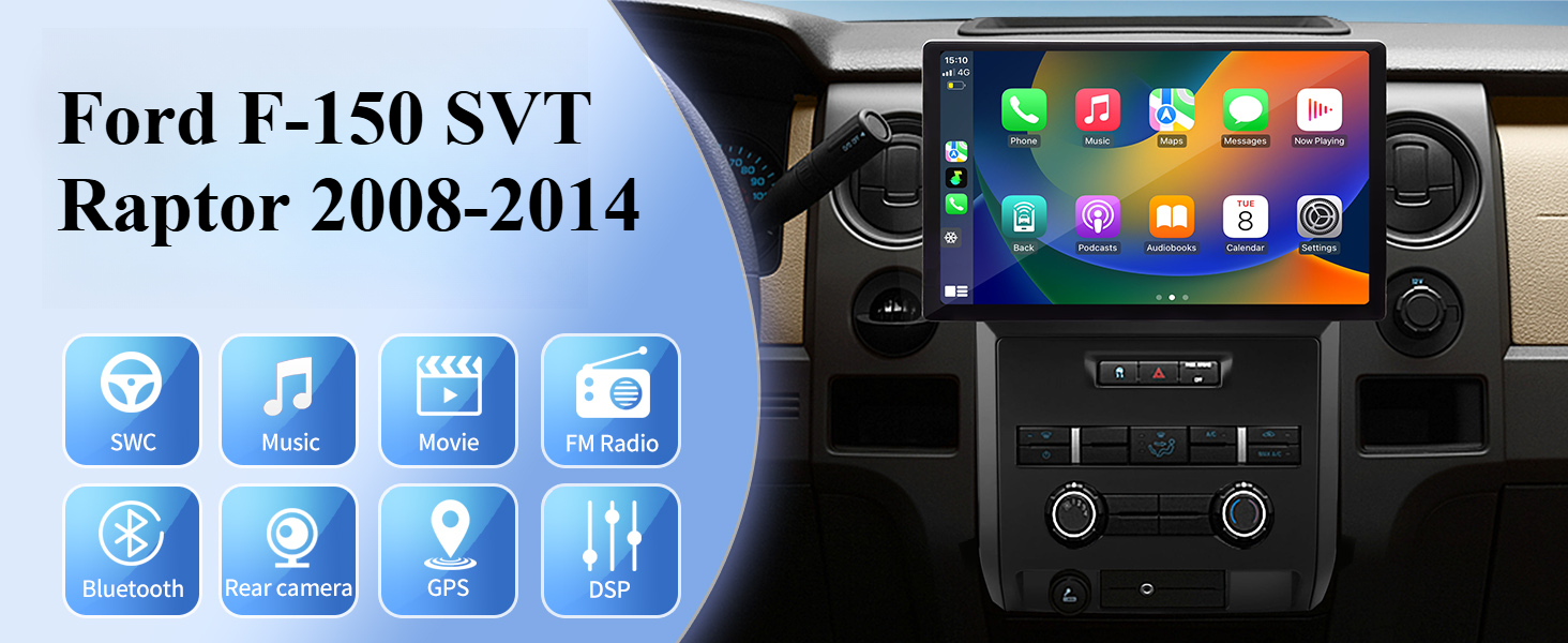 2009 Ford F150 radio