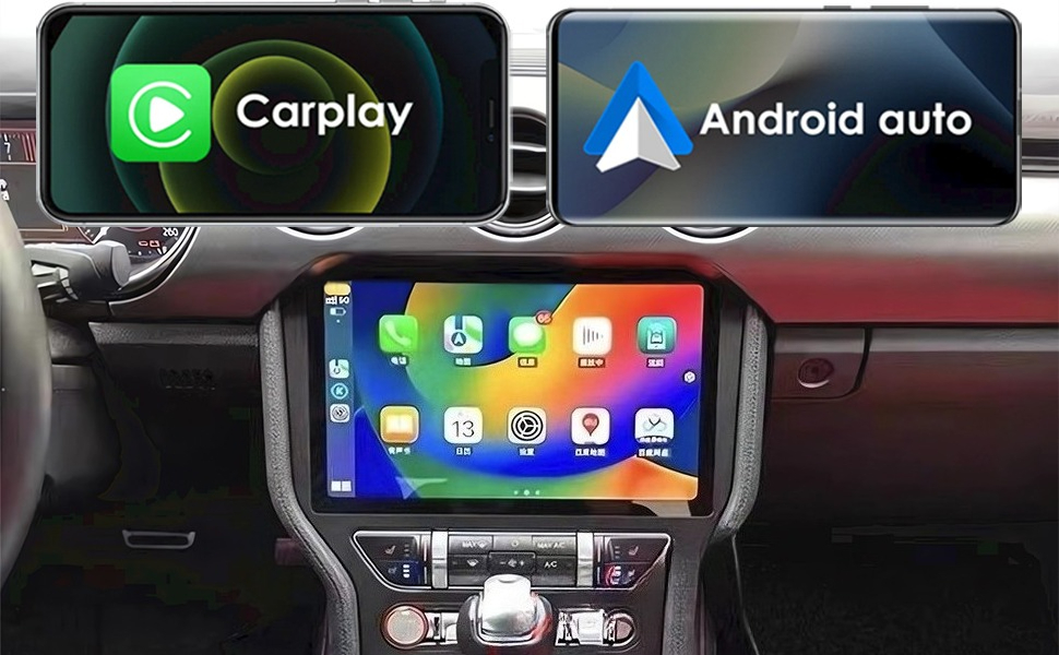 with Android Auto & CarPlay