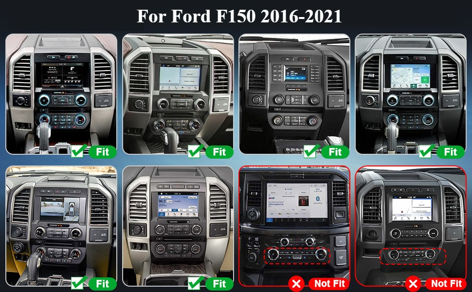 Car Stereo 8-core Android 13 for Ford F150 2015-2021