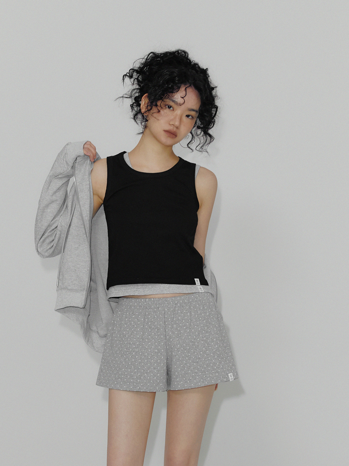 Endel Dot Banded Micro Shorts Pants