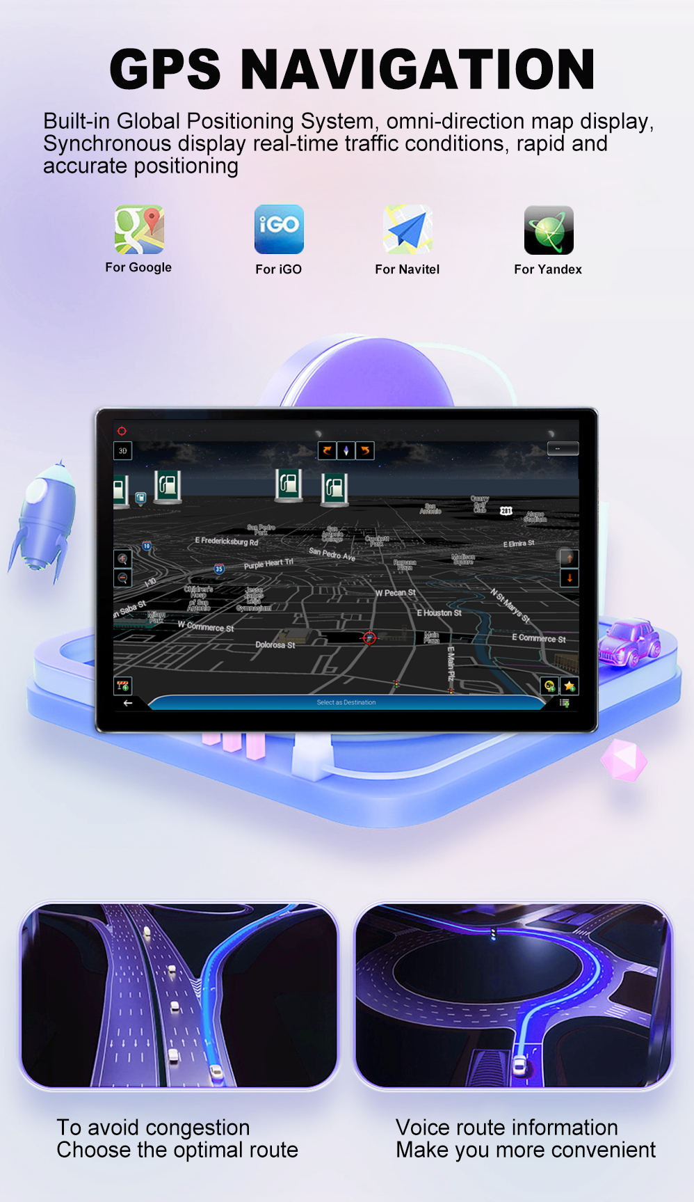 12.5inch Screen Android Car Radio For Mazda 6 Atenza 2013-2016