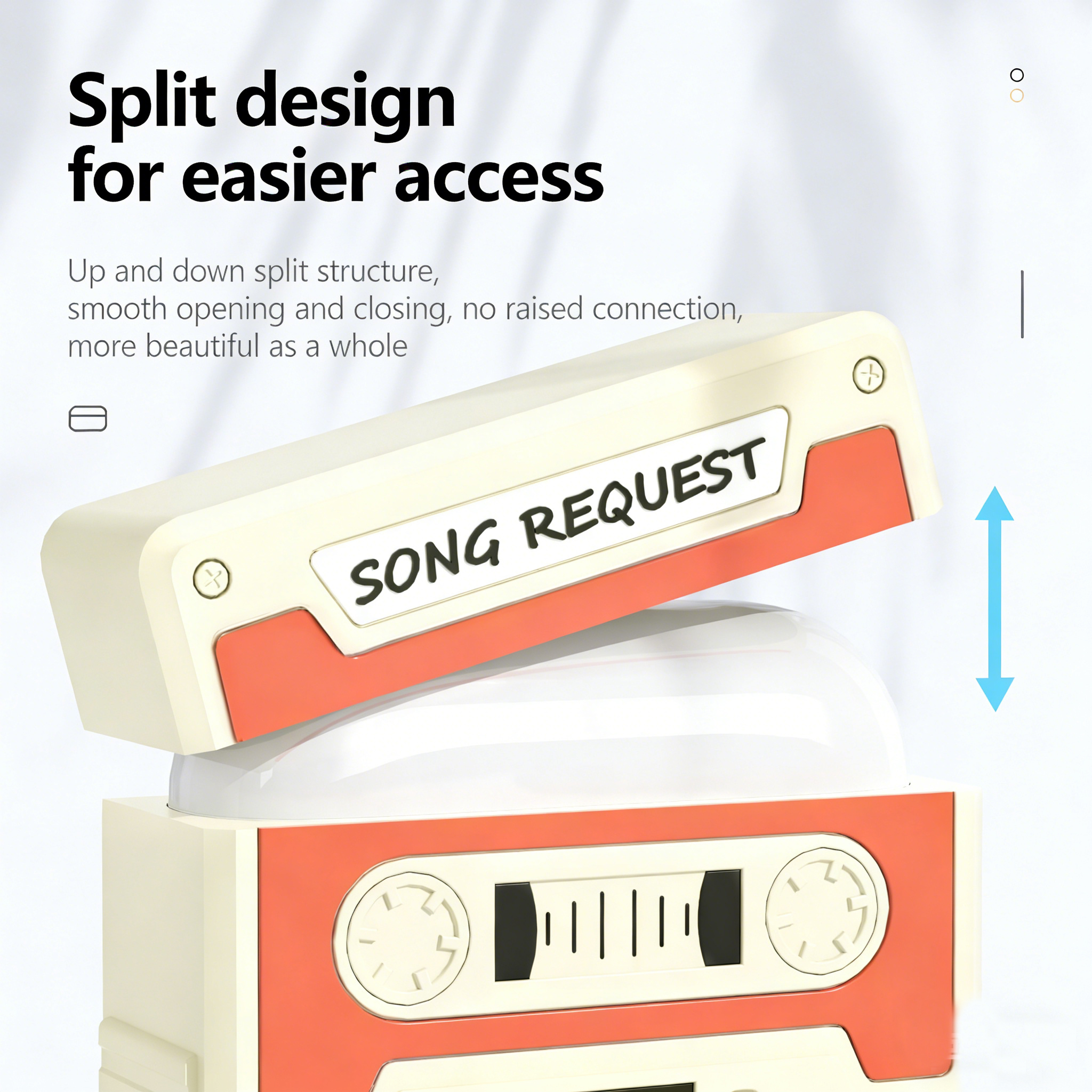 Retro Cassette Silicone Protective Case For Apple Airpods Pro_voghion.com