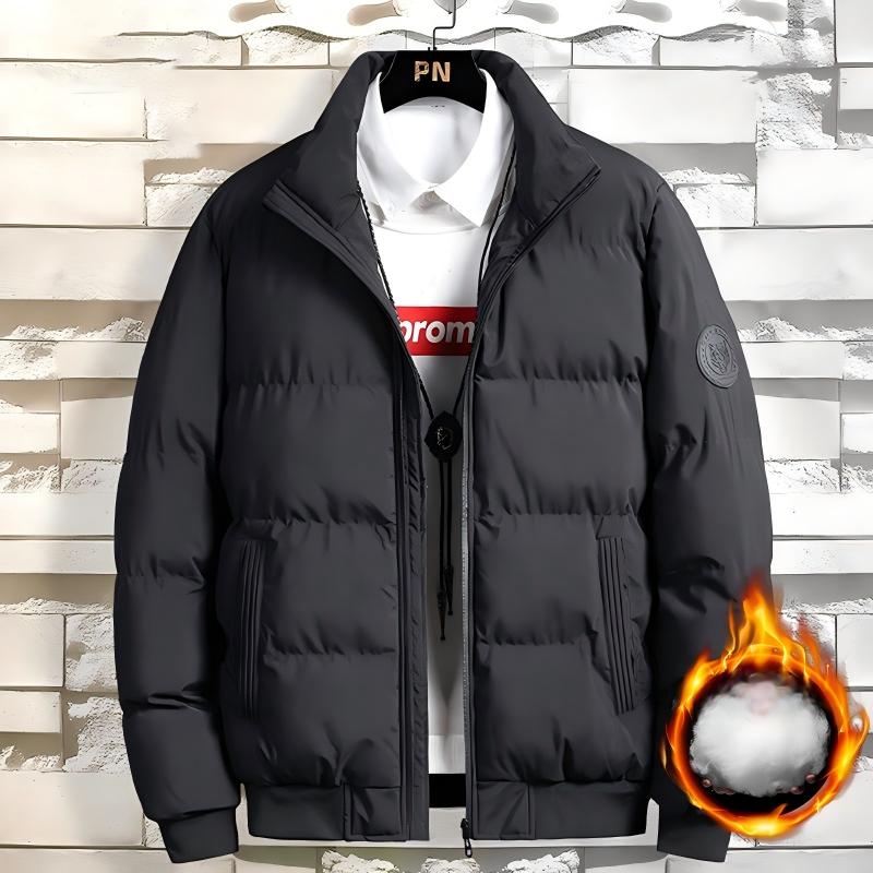Men's Winter Puffer Jacket Warm Thickened Bread Coat For Autumn_voghion.com
