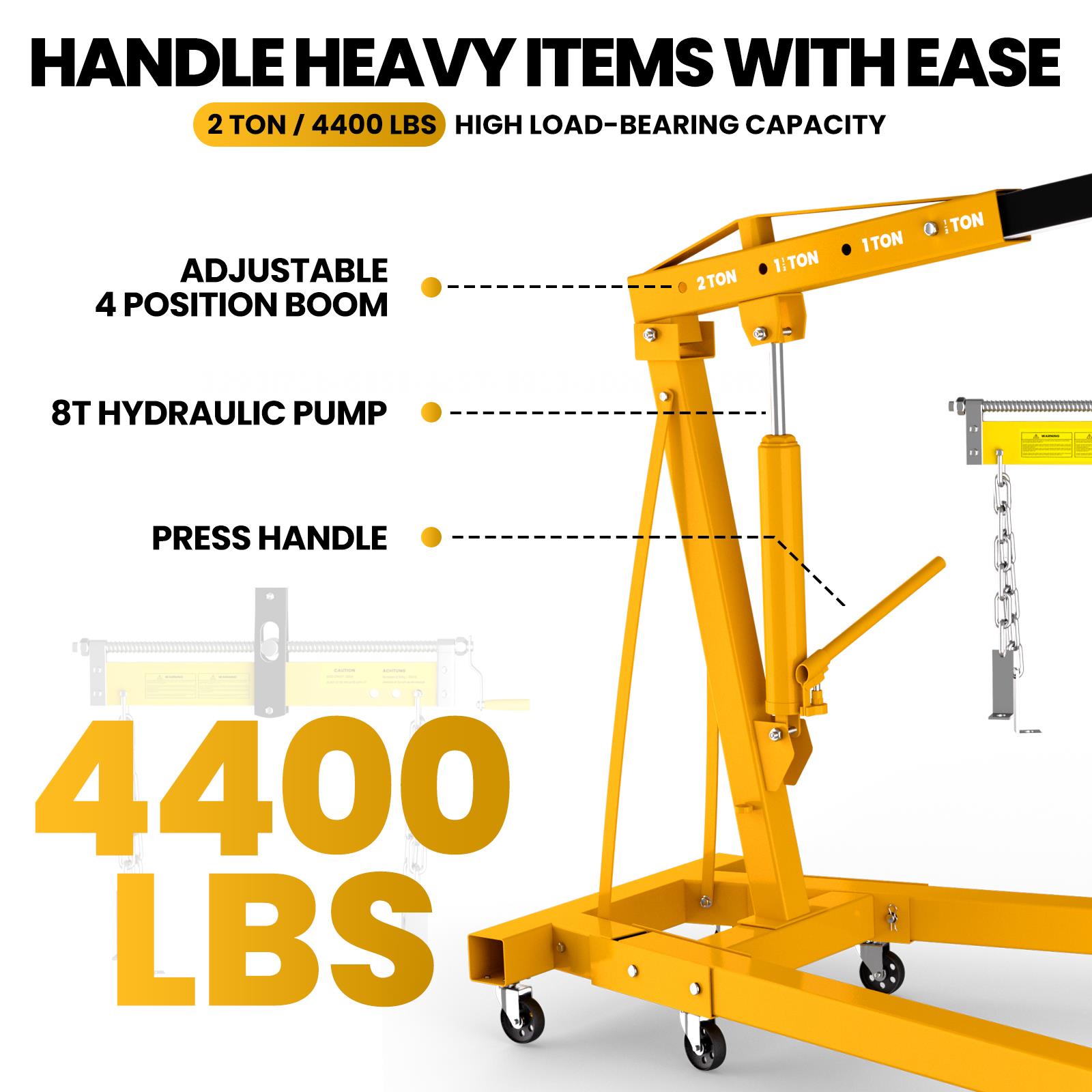 2T Yellow Crane Key Features