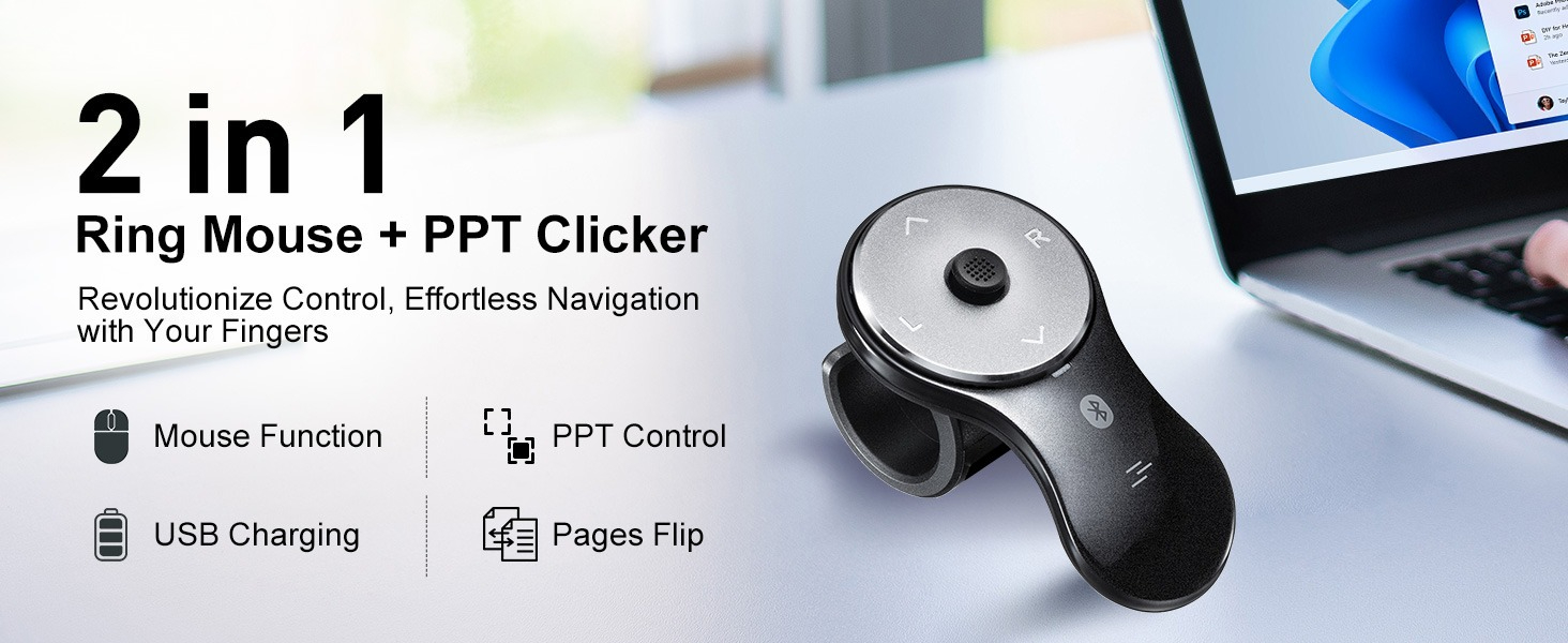 bluetooth finger mouse wireless