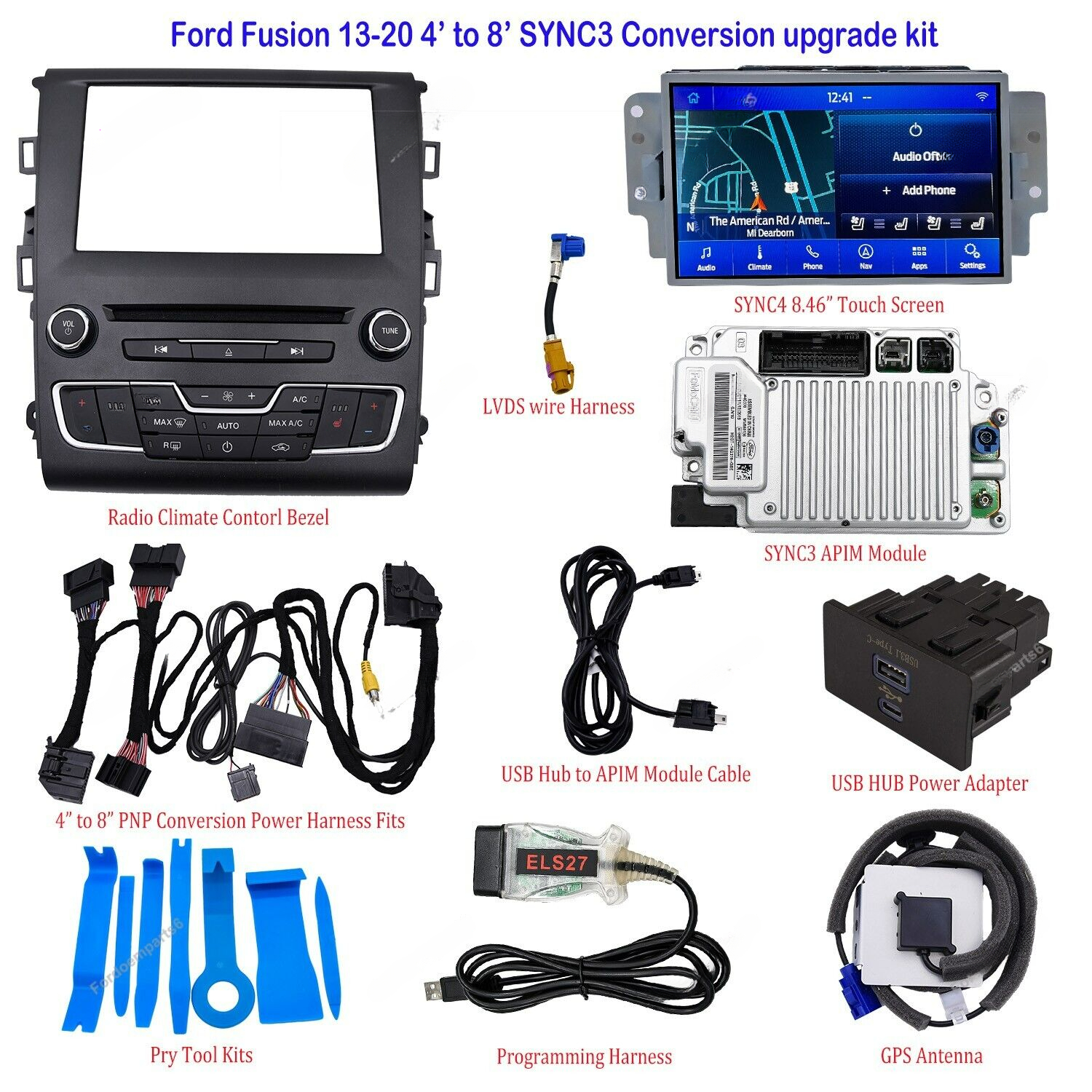 FORD Fusion/Mendeo 2013-2019 4