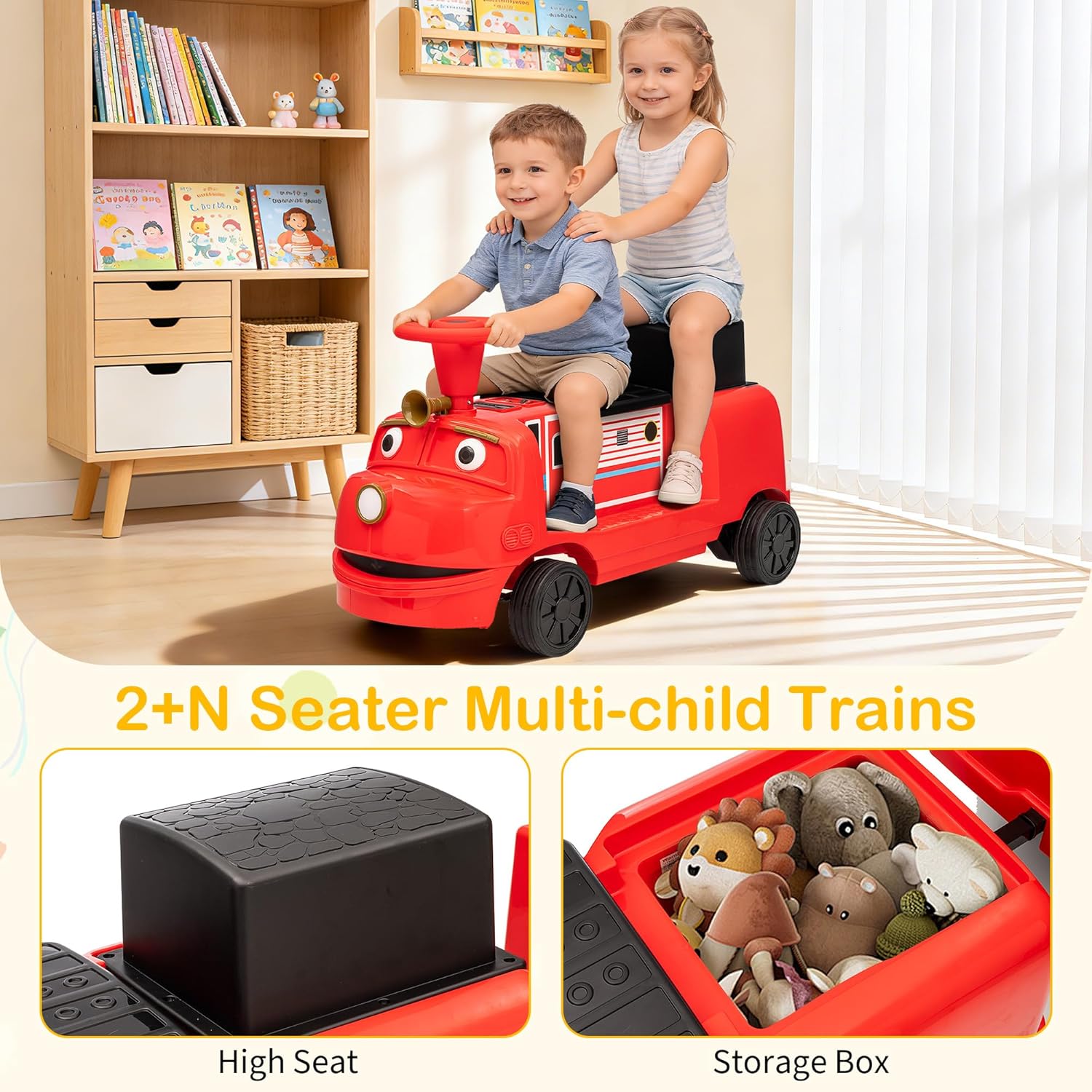 Electric Kids Ride On Train Image 1