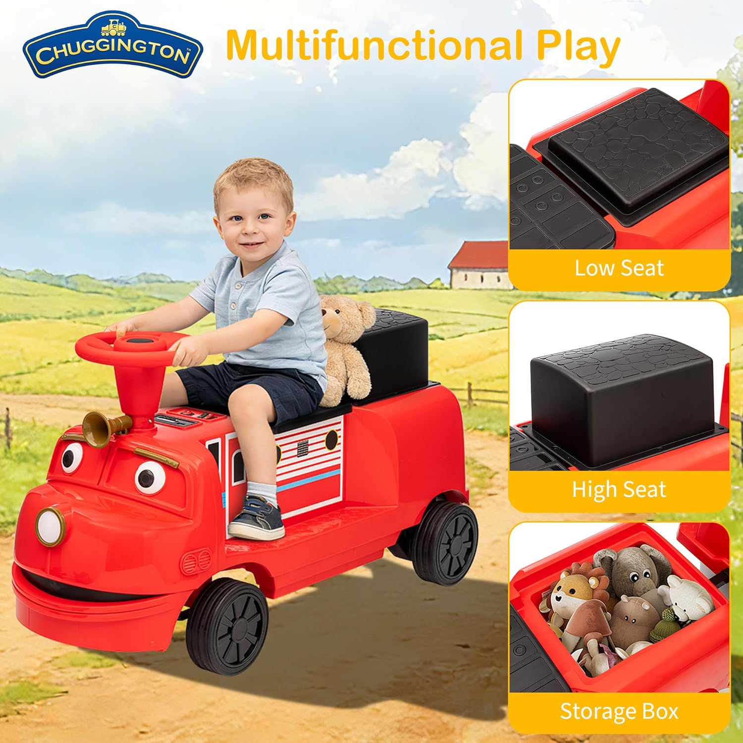 Electric Kids Ride On Train Image 2