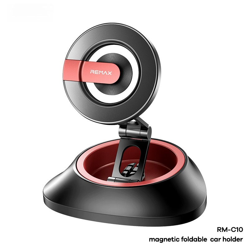 Ruiliang's New Car Series Dashboard Folding Magnetic Suction Bracket Does Not Block The Field Of View, Small And High-value RM-C10_voghion.com