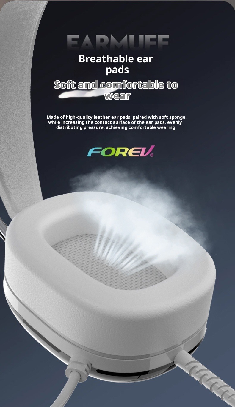 Casque gaming G92 Collab – Transparent et lumineux, filaire 7.1 circum-aural avec télécommande et micro intégrés au câble_voghion.com