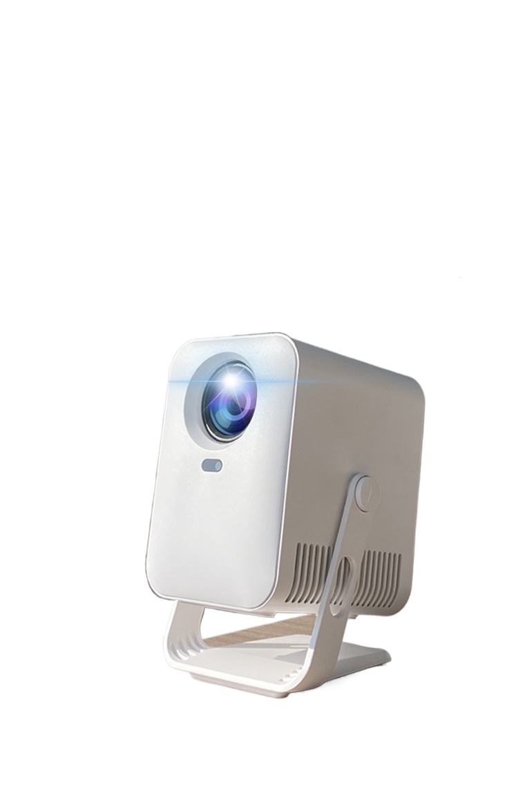Comes With Gimbal High Definition Projector Brushstroke Smart Projector 4k Mini Portable Projector 2025 New_voghion.com