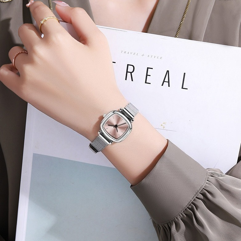 Luxury Women's Quartz Watch - Elegant Mesh Strap Temperament Design_voghion.com