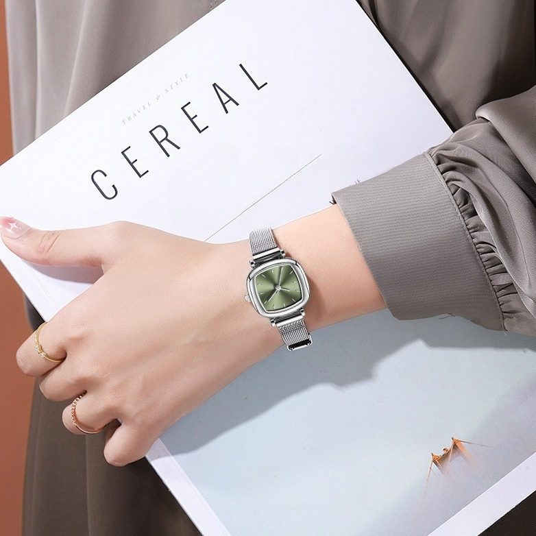 Luxury Women's Quartz Watch - Elegant Mesh Strap Temperament Design_voghion.com