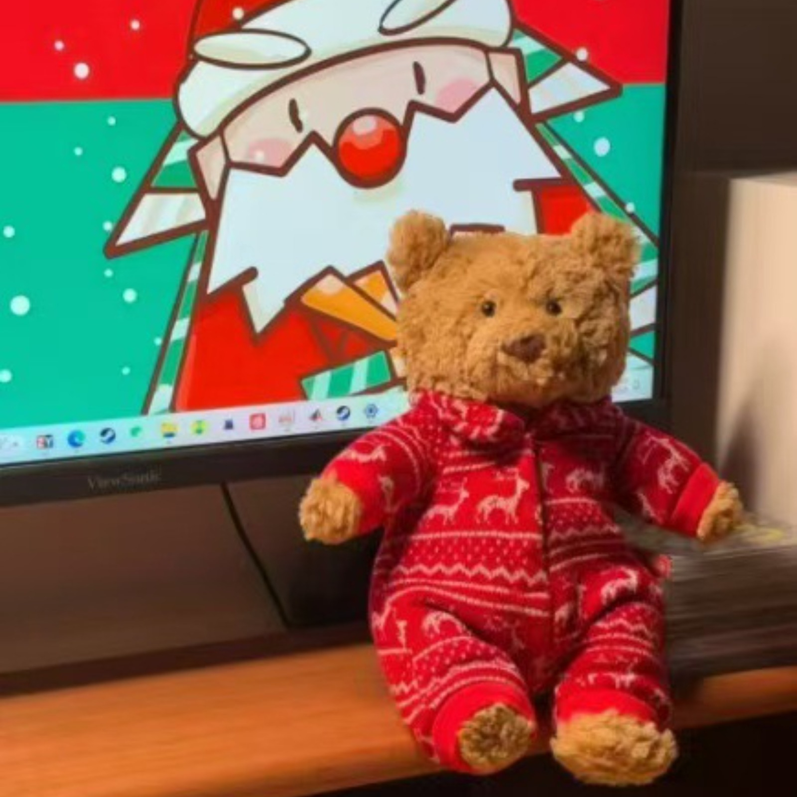 Jellycat Bartholomew Bear Winter Pajamas Soft Plush Toy Best