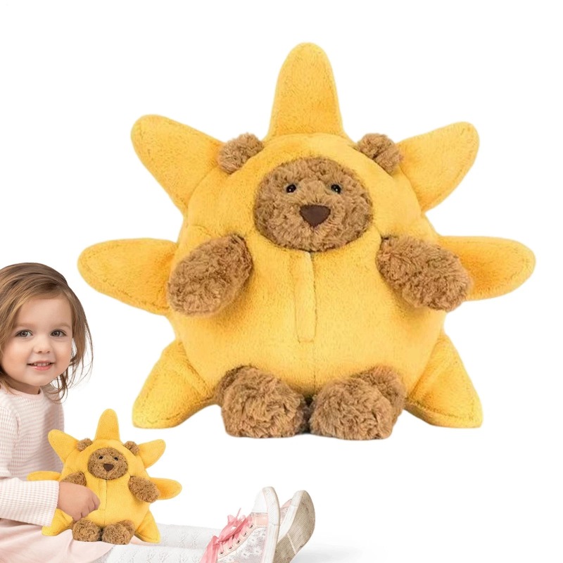 JELLYCAT CHINA EXCLUSIVE COLLECTIBLE BARTHOLOMEW BEAR SUN OUTFIT