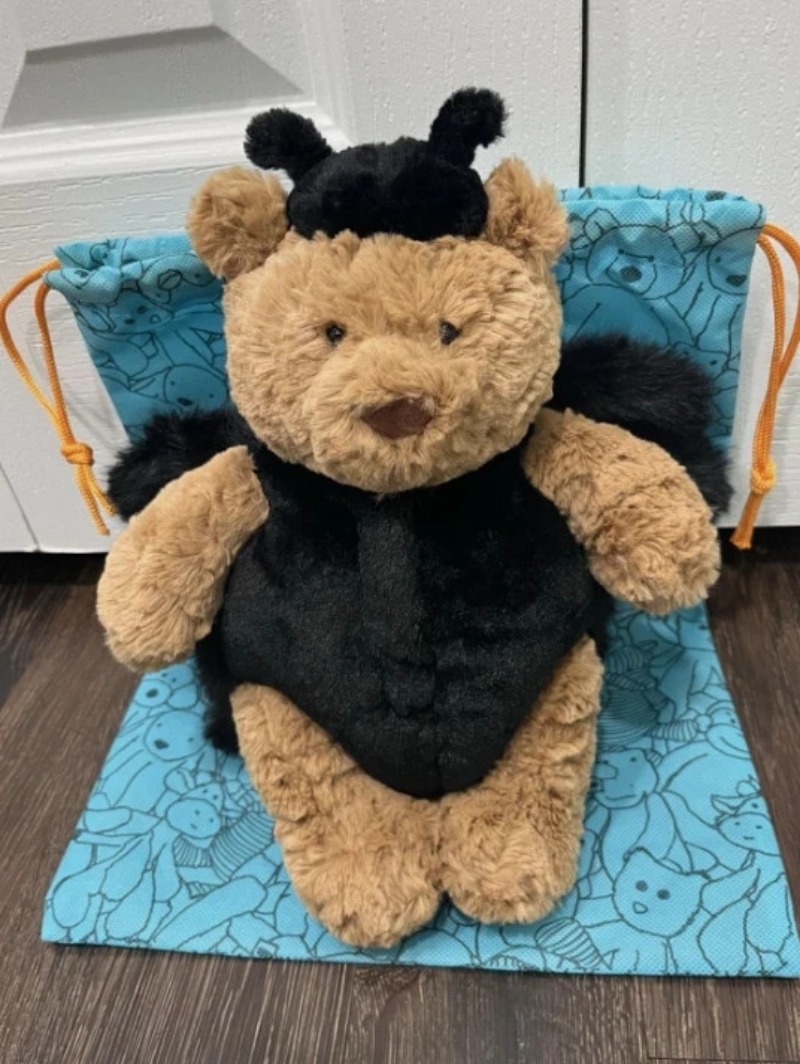 Jellycat Bartholomew Bear 'Spider' 2025 Best Halloween Gift NWT