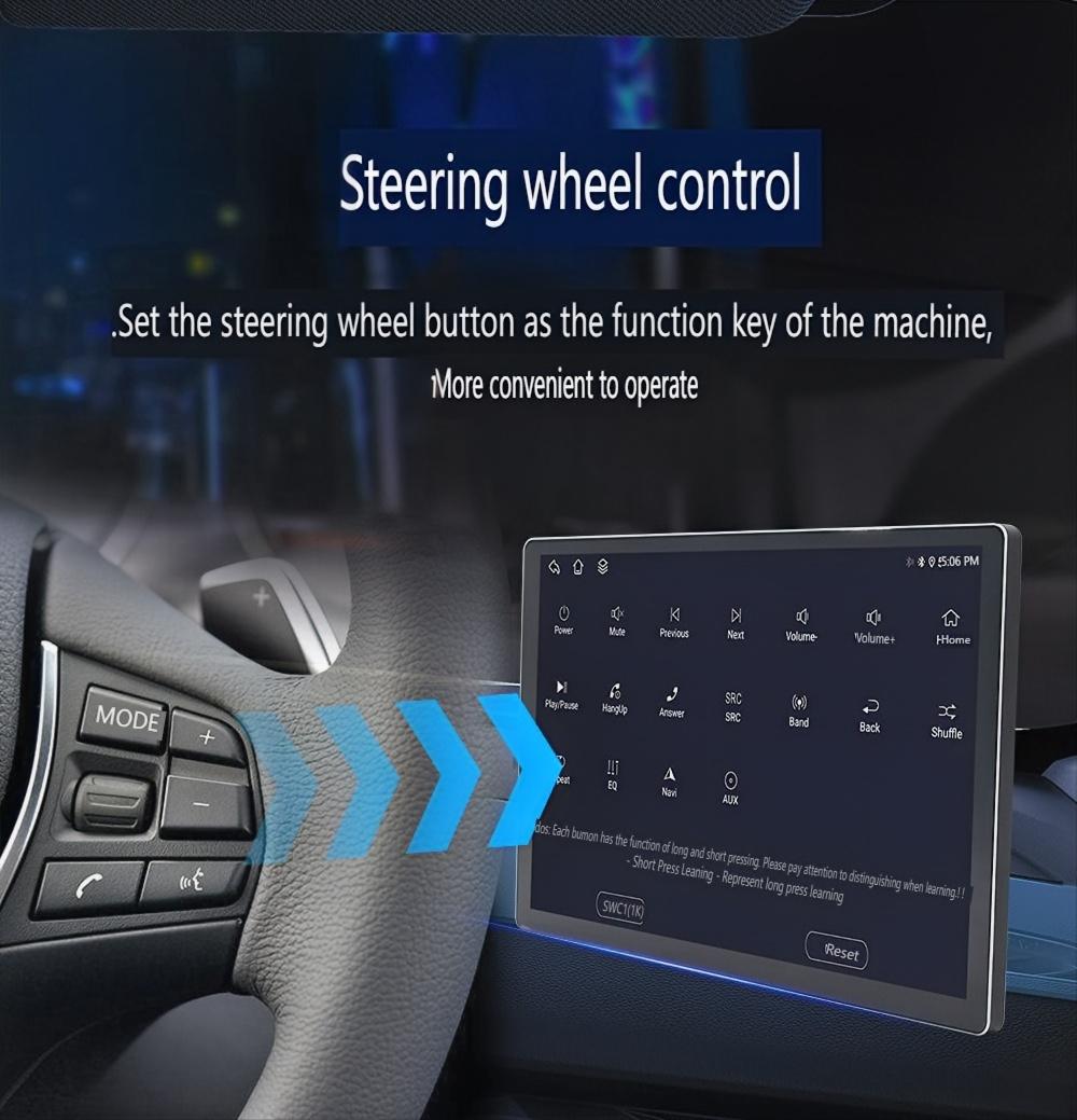 13,3-Zoll-Universal-Auto-GPS-Navigationssystem – 4G Android 8-Core Wireless CarPlay/Android Auto Touchscreen-Haupteinheit mit Split_voghion.com