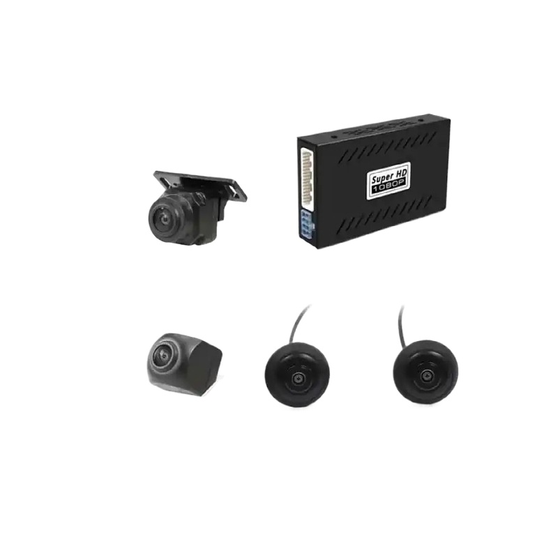 AHD 1080P HD Night Vision 360° 2D/3D Panoramic Parking System - 4 Camera Car DVR With Loop Recording & G-Sensor For Vehicles/Trucks/RVs_voghion.com