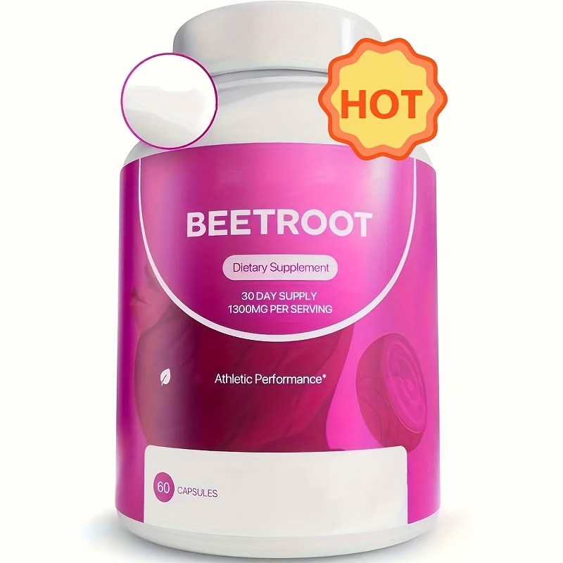 3 Flaschen Rote-Bete-Extrakt-Kapseln 1600 mg – Tägliche Unterstützung für Darmkomfort, innere Stärke und leichten Glanz. Rote-Bete-Ergänzung – 180 Kapseln_voghion.com