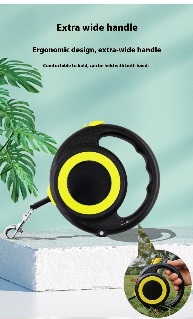 Best-selling Pet Stretchable Leash Automatic Dog Leash Portable Walking Leash Dog Chain Stock DoffyPet_voghion.com